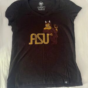 ASU vintage Black T-Shirt with Logo